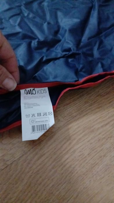 Capa de chuva de criança