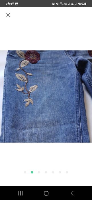 Жіночі джинси з дірками,р-р 48-50