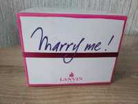 Красивый женский парфюм Lanvin Marry Me. Новый. В наличии.