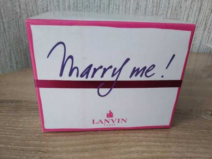 Красивый женский парфюм Lanvin Marry Me. Новый. В наличии.