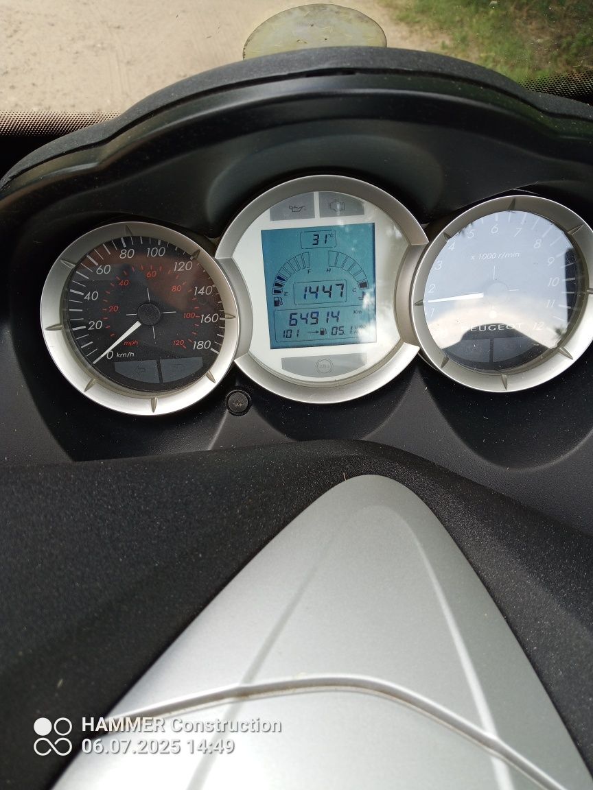 Peugeot Satelis 125 zarejestrowany