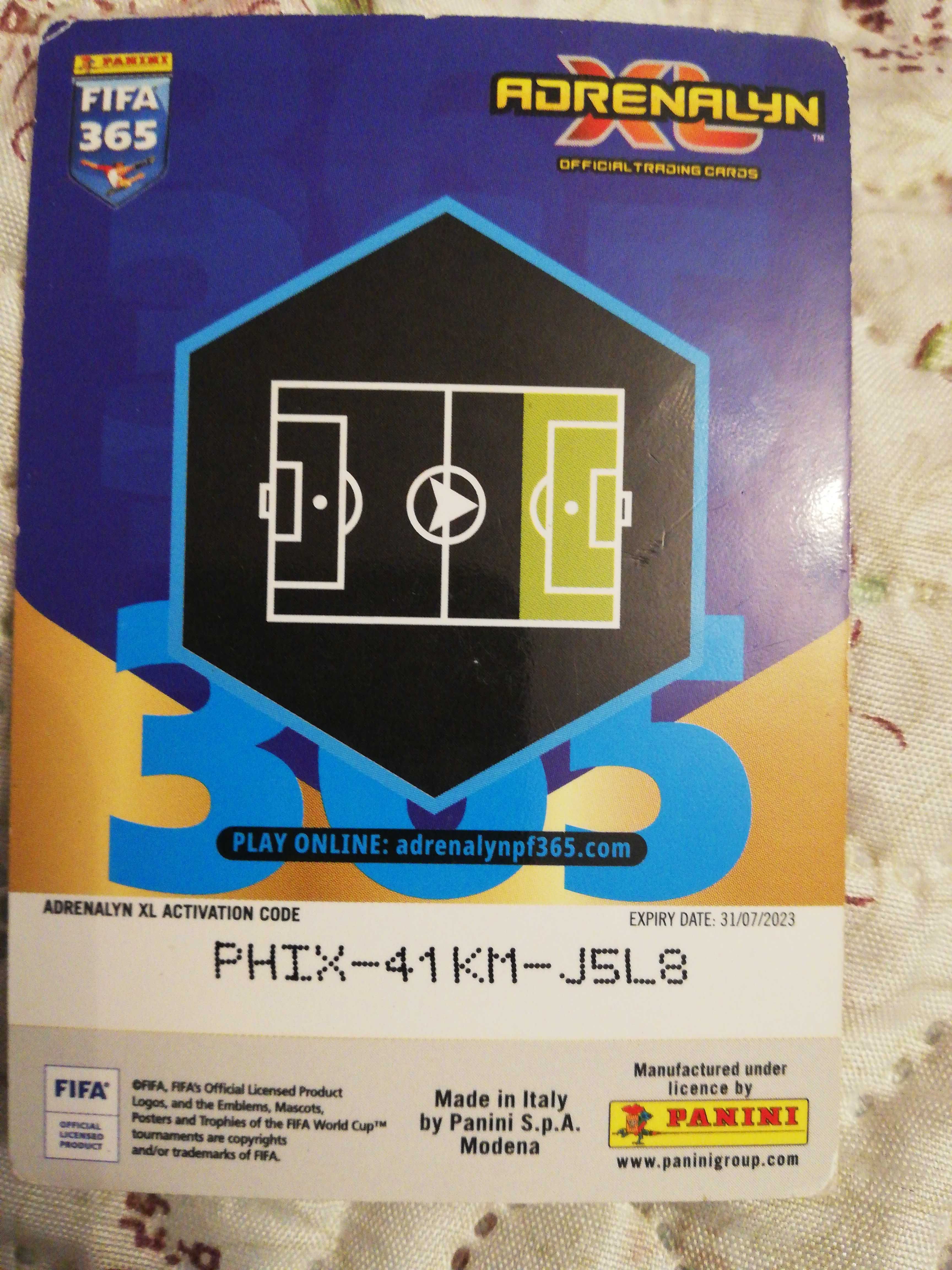 Karty piłkarskie Fifa 365 Adrenalyn 2023