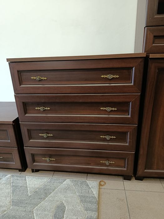 Zestaw salonowy komoda szafka RTV barek witryna