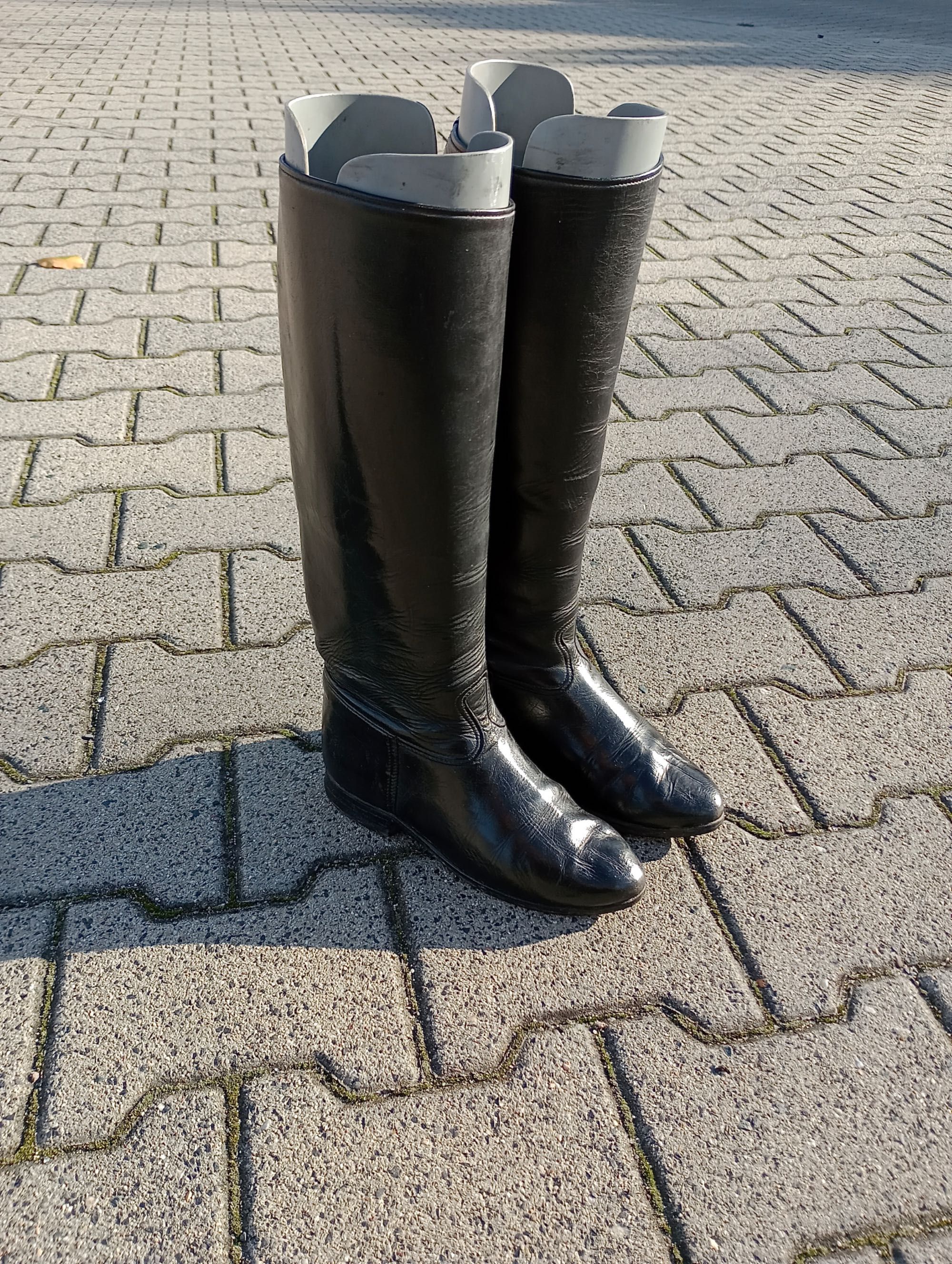 Buty oficerki jeździeckie wojskowe rozmiar 35 (23.5cm) vintage