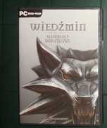 gra Wiedźmin The Witcher PC DVD - materiały dodatkowe 2007, Sapkowski