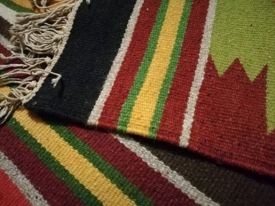 Старинный гуцульский ковер.