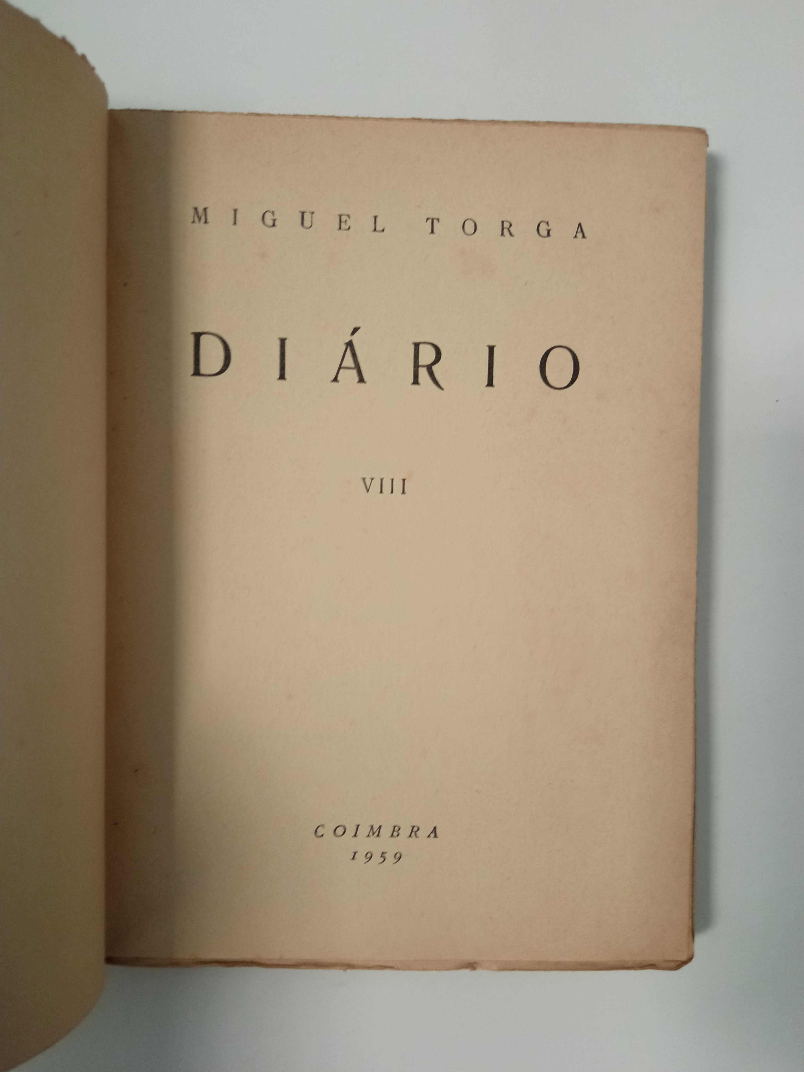 1a edição: Diário VIII, de Miguel Torga