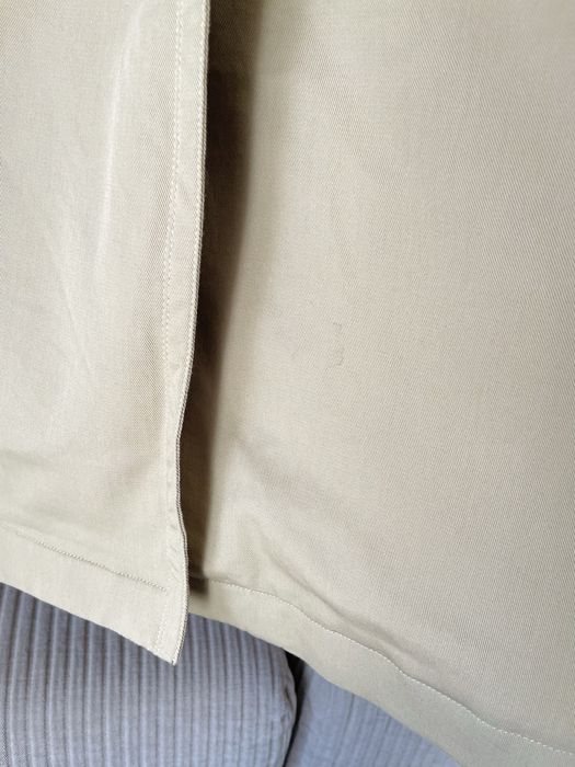 Massimo Dutti Beżowy trencz