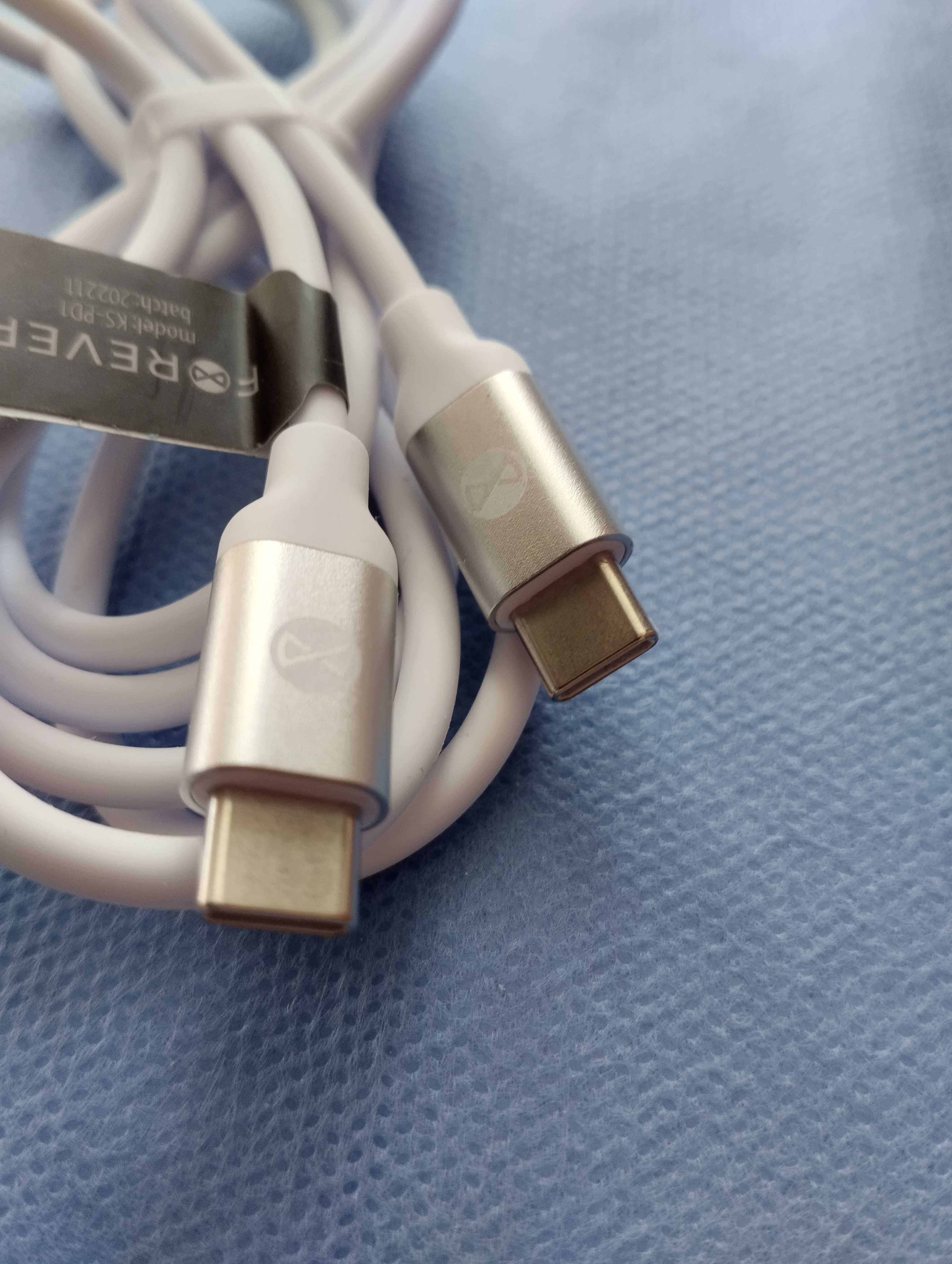 Nowy Kabel Forever HIGH Power USB-C / USB-C   25W  długość 1,5m