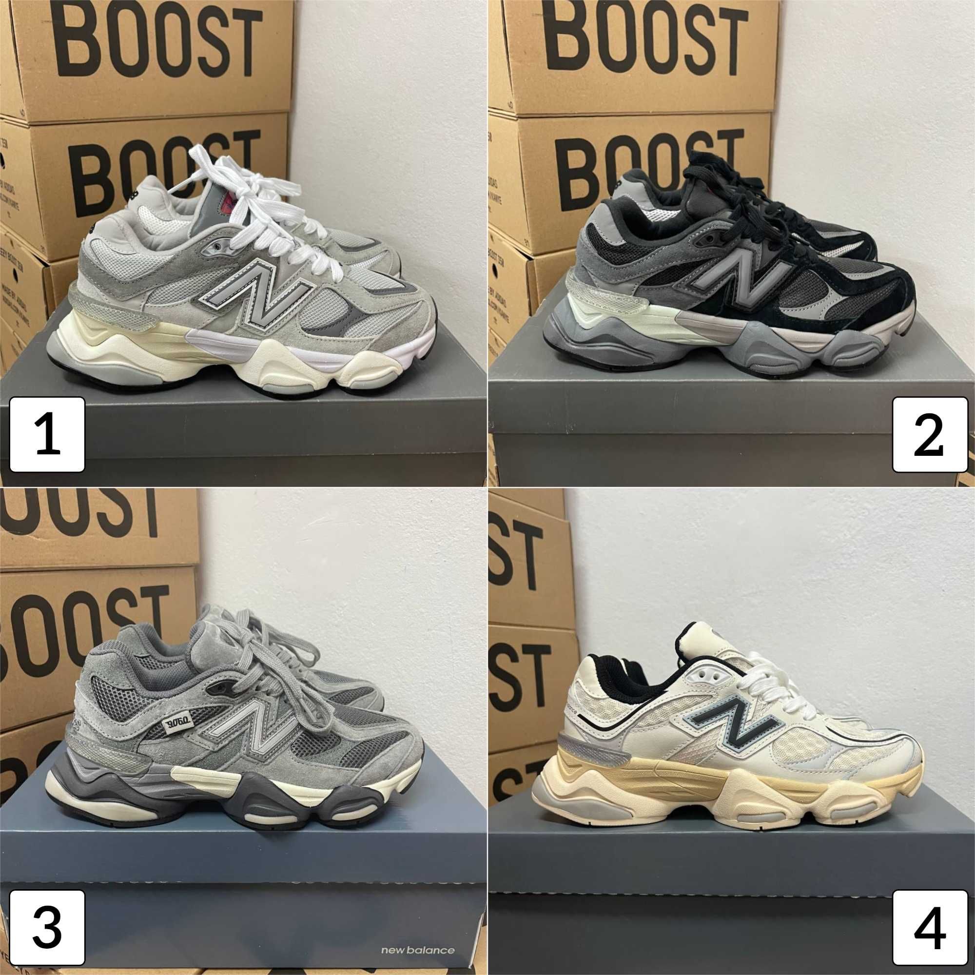 Кроссовки New Balance 9060 Женские И Мужские Нью Беланс 36-45 Люкс