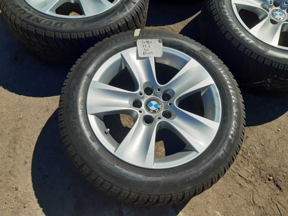 Alufelgi 17 5x120 Is 30 Bmw F10 opony