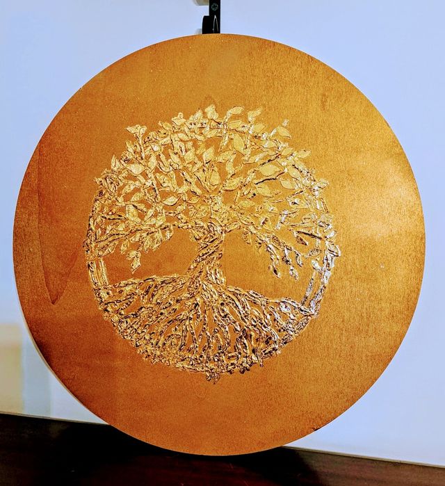 Árvore da vida pintada à mão