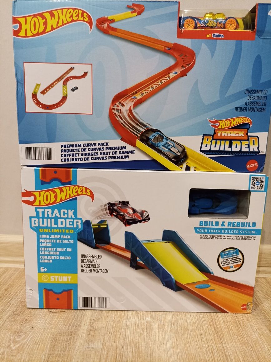 Набір аксесуарів Hot Wheels Track builder Стрибок з трампліну