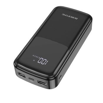 Borofone Power Bank 20000mAh BJ17A Mike - 2xUSB - czarny