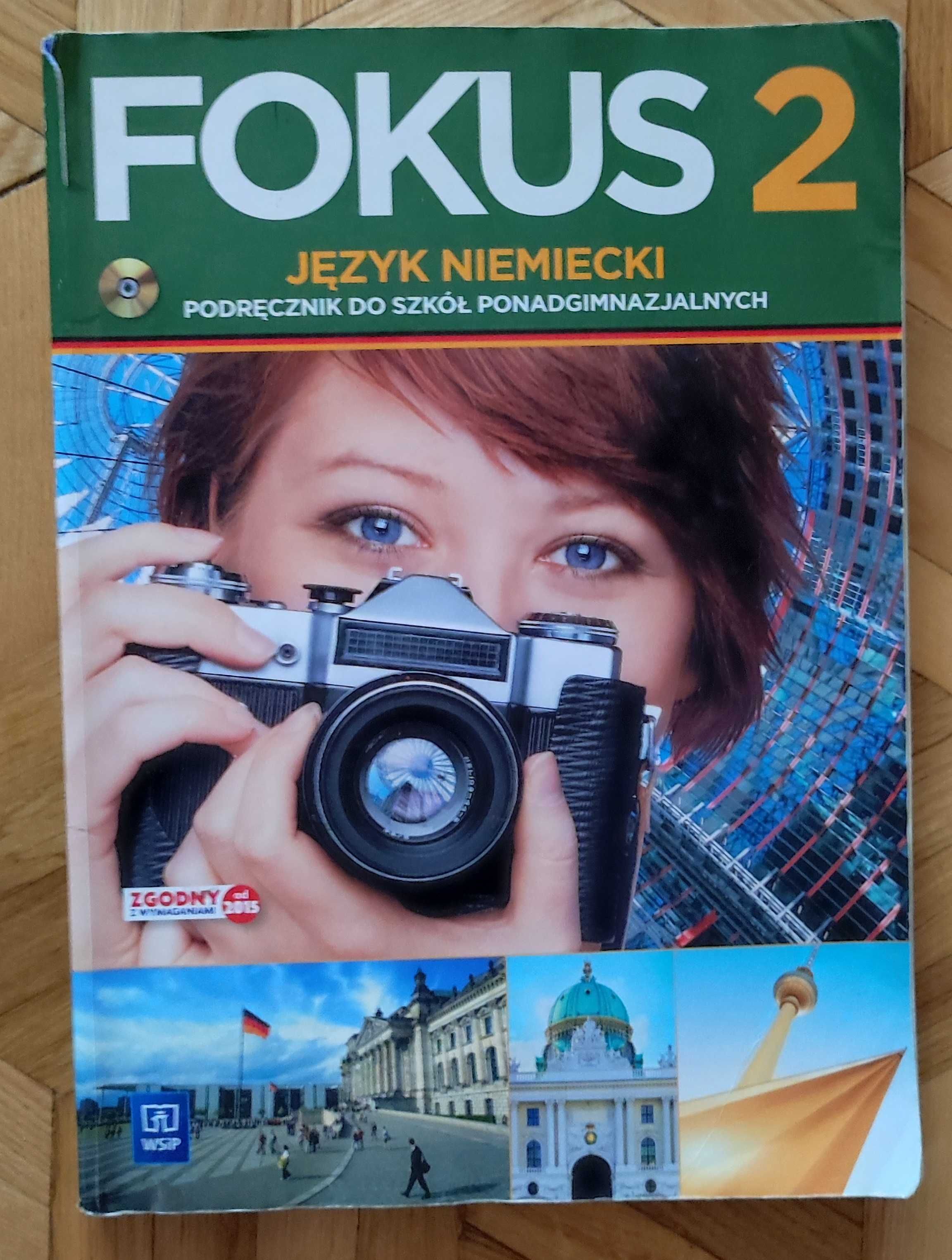 Język niemiecki Podręcznik i Zeszyt ćwiczeń FOKUS 2, WSiP