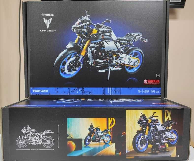 Конструктор Technic‼️НОВИЙ‼️Moto Yamaha 1478 дет Lego 42159‼️КОРОБКА‼️