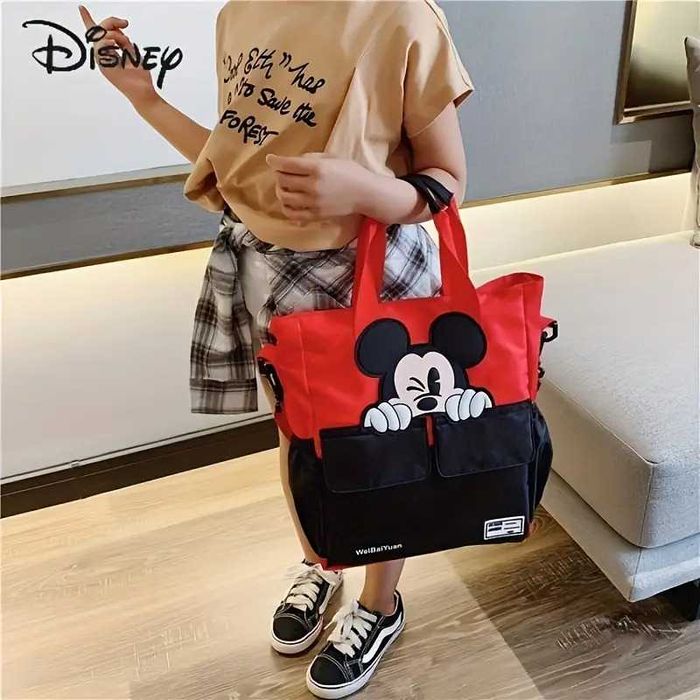 Torba Na RamiĘ Mickey Mause + Brelok Minnie