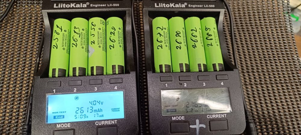 Акумулятор Panasonic NCR 18650PF 2700 mAh, 3,7В, 10А