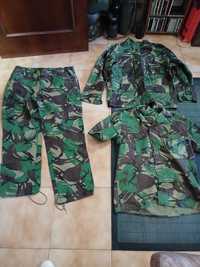 MILITAR-camuflado com camisa calças e dólmen+GN2FUZILEIROS+dolmen