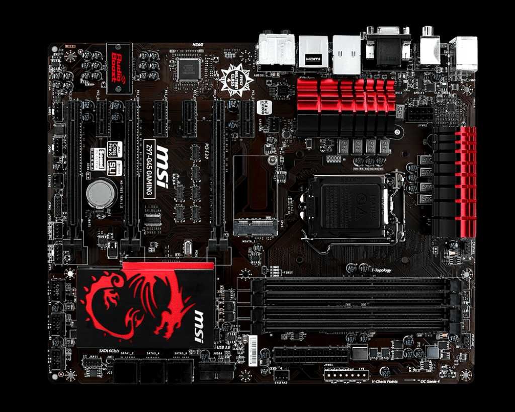 Xeon E3-1241v3 (i7-4770) + MSI Z97-G45 Gaming + 32ГБ DDR3