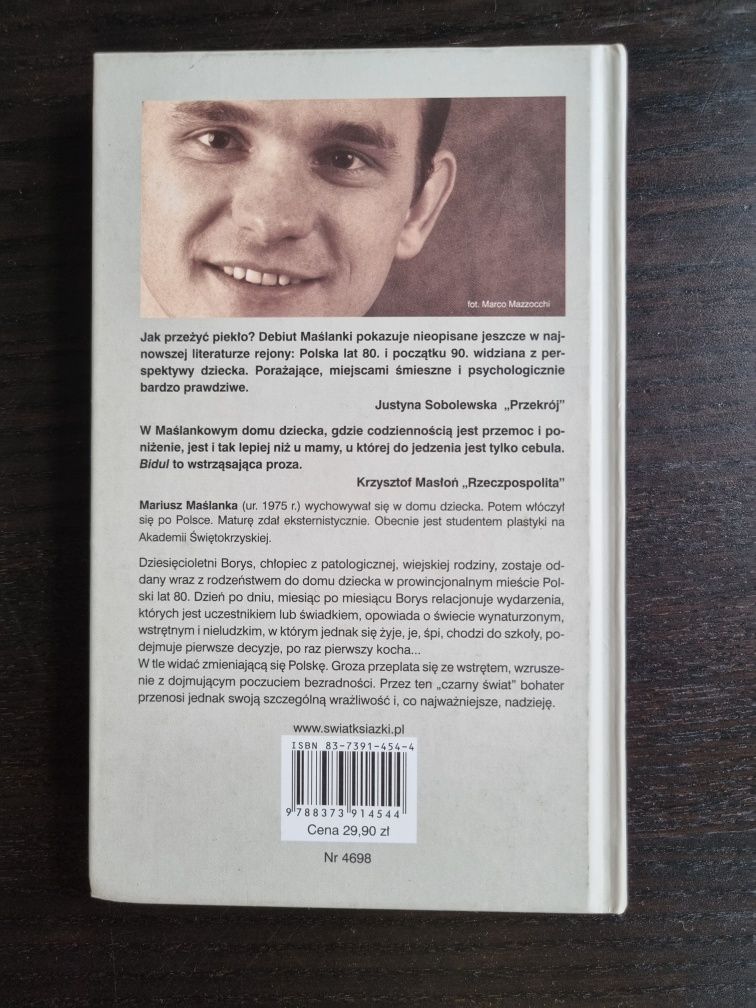 Książka Bidul Mariusz Maślanka