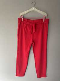 Elastyczne czerwone spodnie I Saw It First r.44 WYPRZEDAŻ
