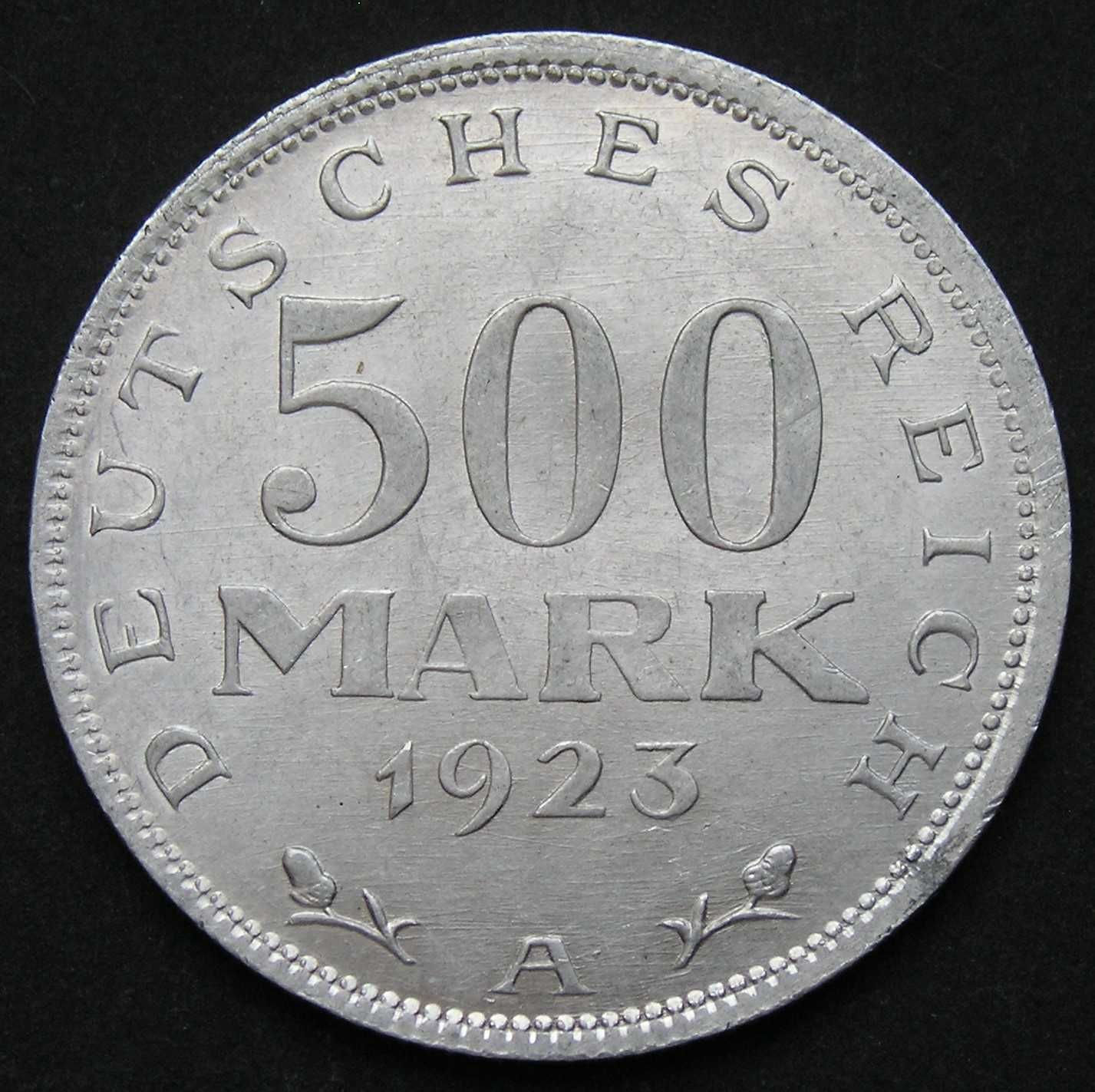 Niemcy 500 marek 1923 - stan 2