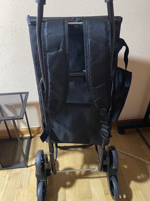 Wózek na zakupy składany z torbą