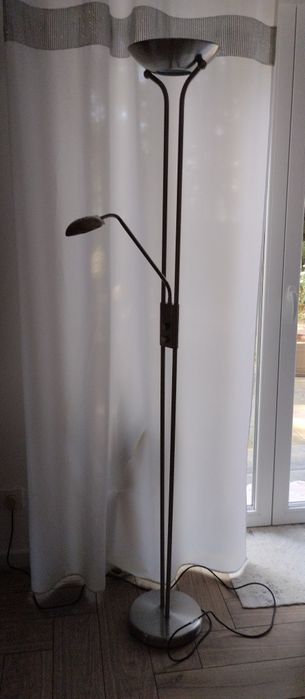 Lampa pokojowa dwa źródła światła, potencjometr