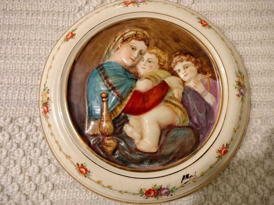4 Pratos decorativos Vintage, em ótimo estado