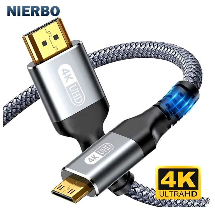 Кабель Mini HDMI to HDMI / HDMI to HDMI  (NIERBO) 2-3м