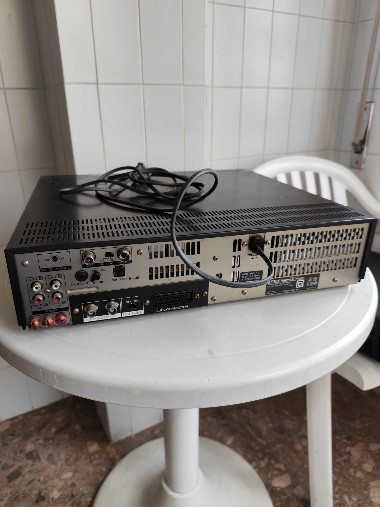 Vídeo VCR Beta Sony