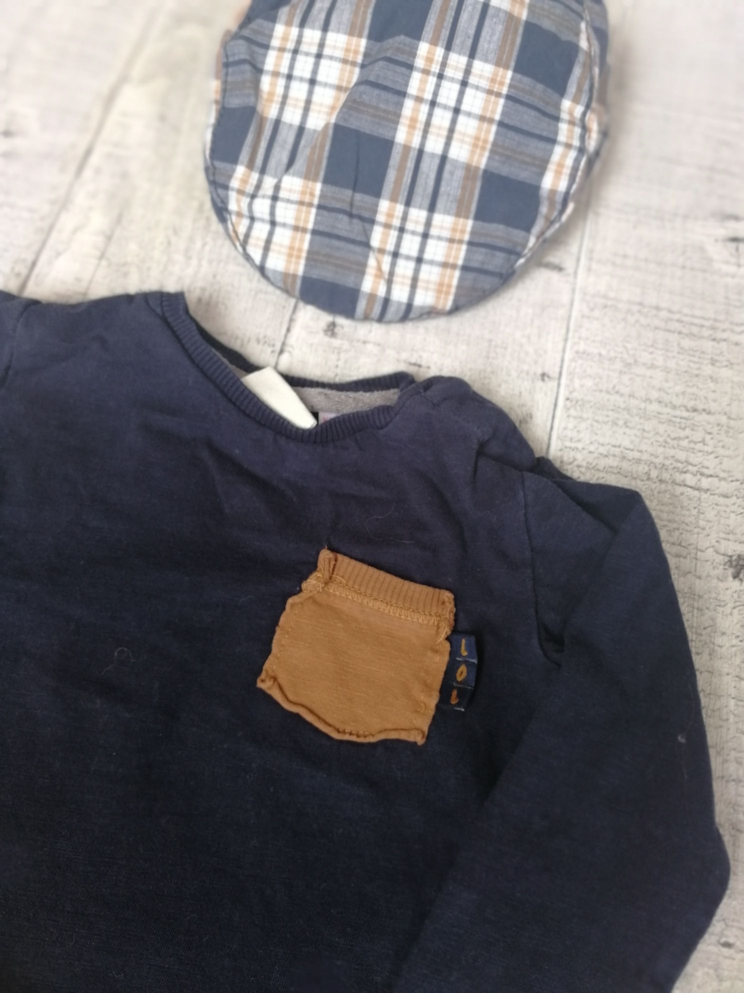 Elegancki zestaw paka Kaszkiet 68 Zara h&m
