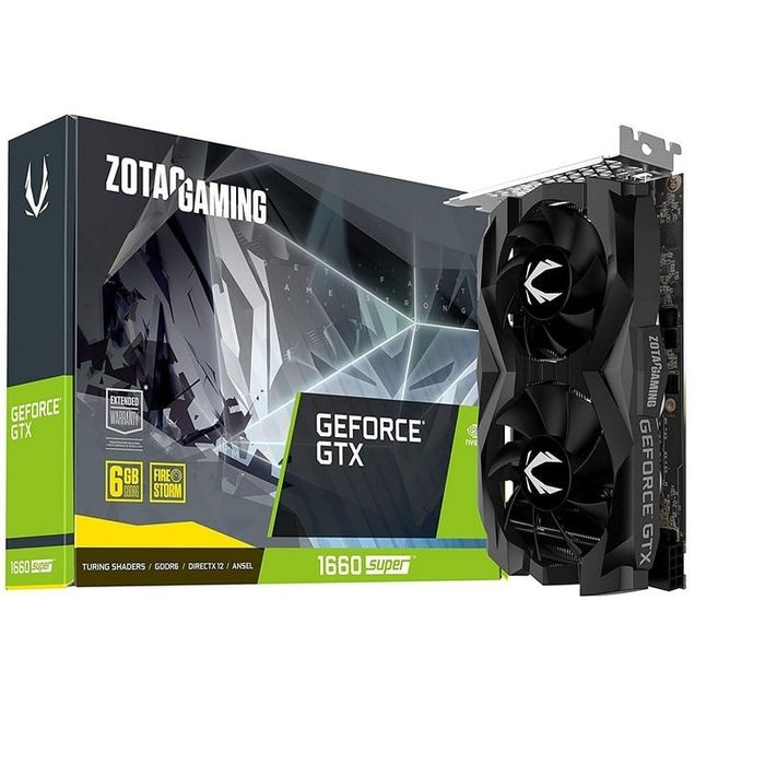 Placa Gráfica Zotac Gaming GeForce GTX 1660 SUPER Twin Fan 6GB