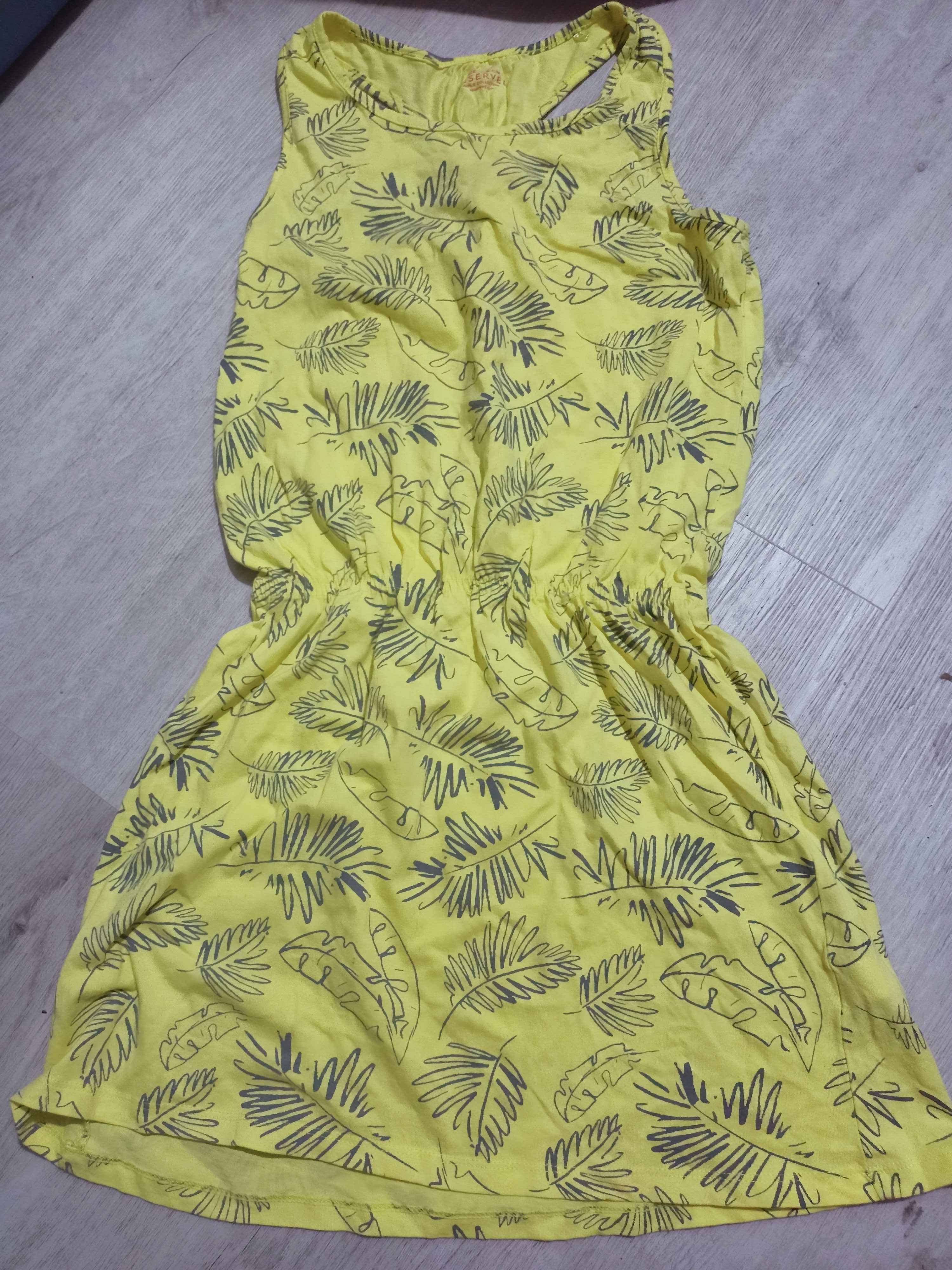 Sukienka 158 Reserved żółta
