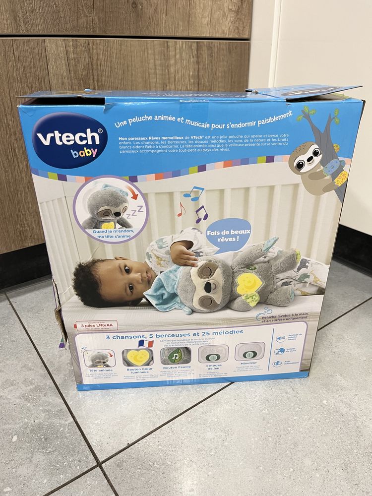 Vtech leniwiec interaktywny wersja Francuska