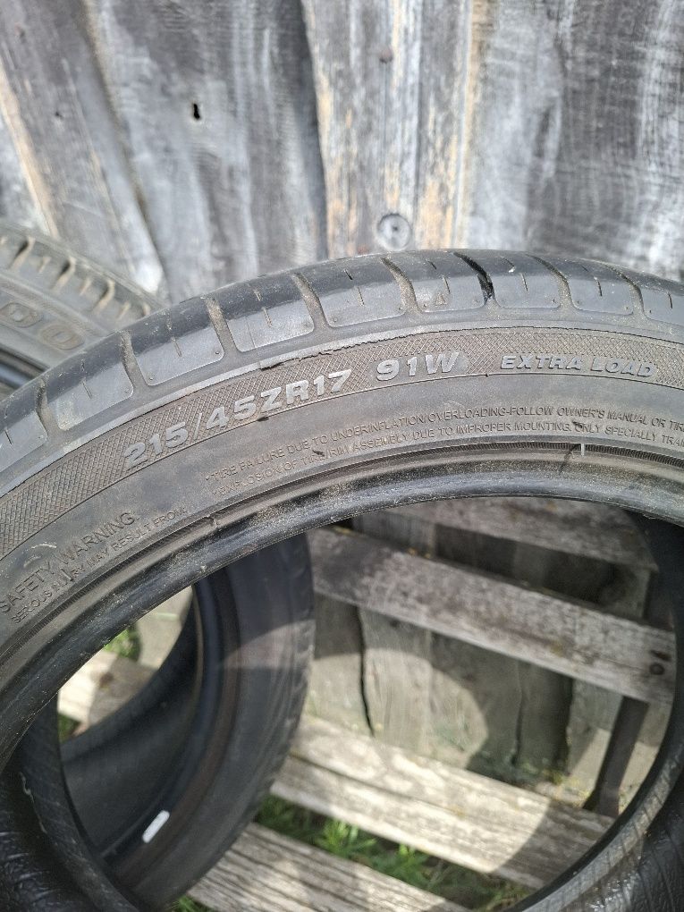 Zestaw opon letnich