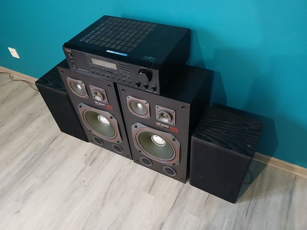 AMPLITUNER ONKYO TX-8255+New Mildton 150, Tonsil+kolumny sharp