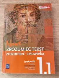 Nowe zrozumieć tekst, zrozumieć człowieka 1.1 podręcznik WSIP