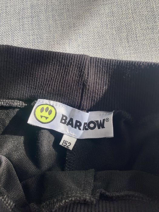 Czarny bawełniany komplet spodenki i bluzka z krótkim rękawkiem 152 cm