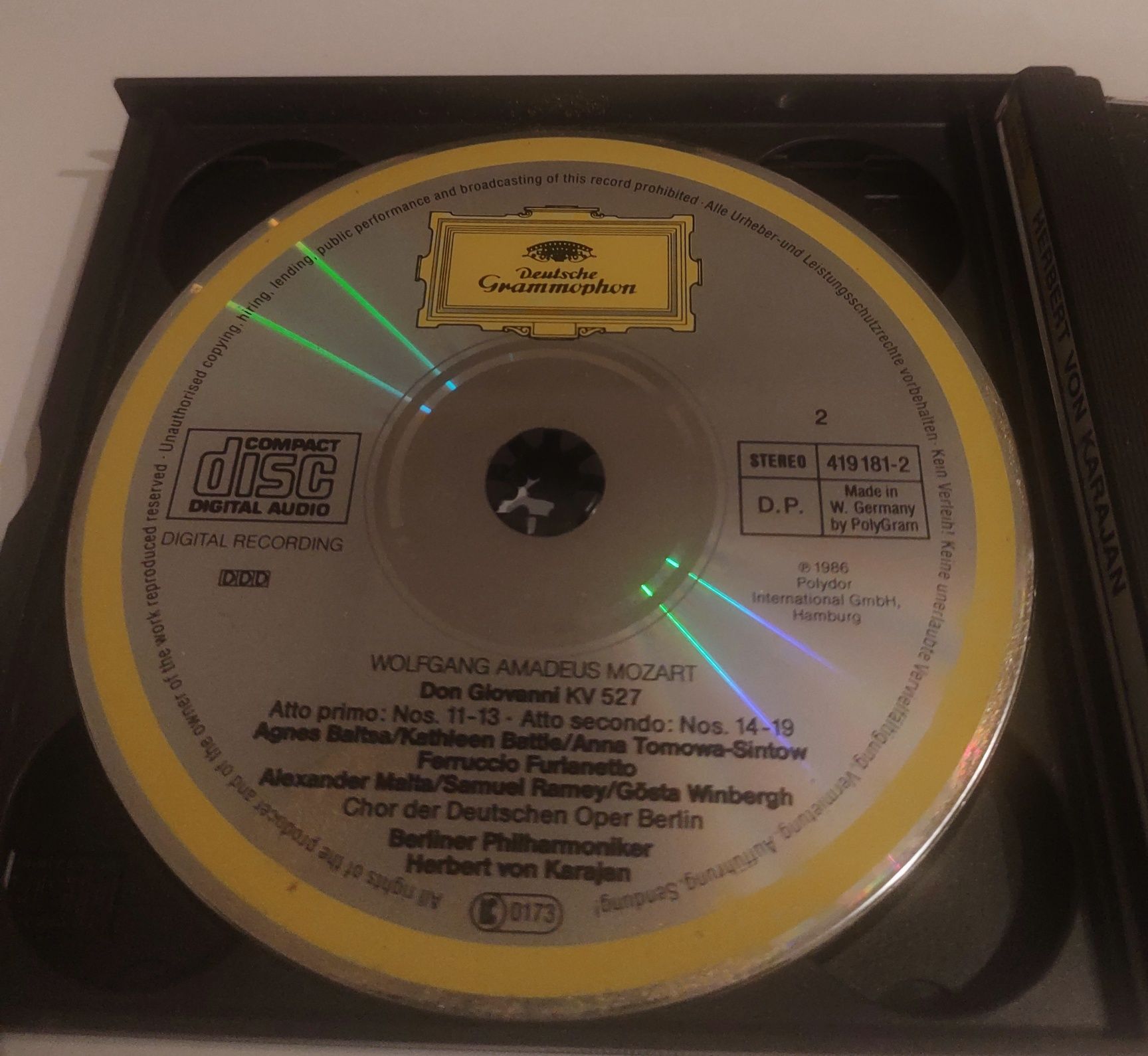 Sprzedam Box 3 CD W.A. Mozart Don Giovanni
