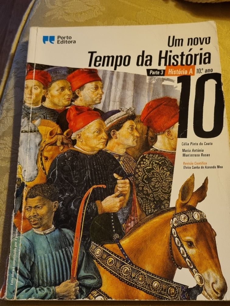 Um novo Tempo da História 10 ano parte 1,2 e 3 e caderno do aluno