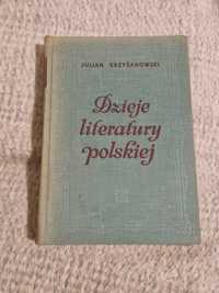 Dzieje literatury polskiej J. Krzyżanowski