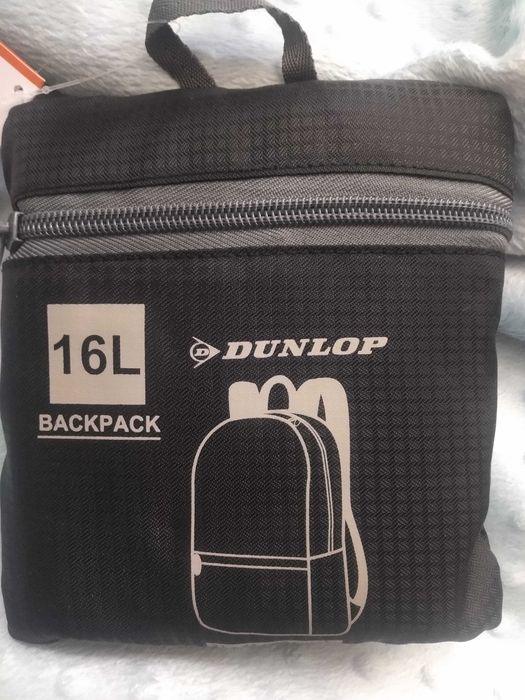 składany plecak podróżny DUNLOP czarny