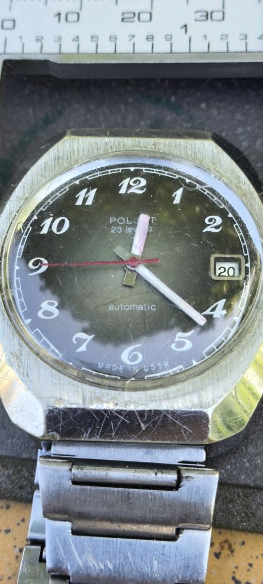 Zegarek górniczy  Poljot Automat 23 kamienie.  Vintage