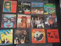 Singles discos de vinil antigos anos 70/80