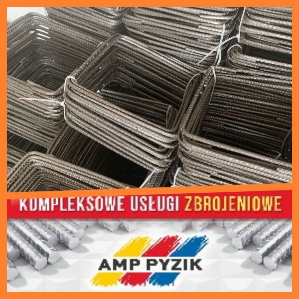 Strzemiona budowlane zbrojeniowe jarzemka fi 8 20x20