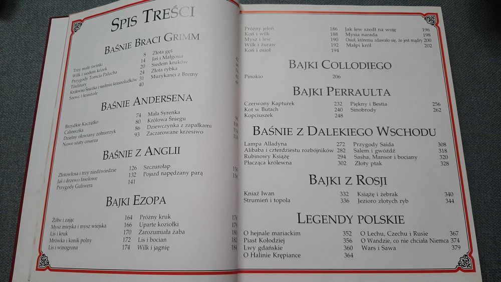Baśnie klasyczne i legendy polskie Baśnie z całego świata Złota księga