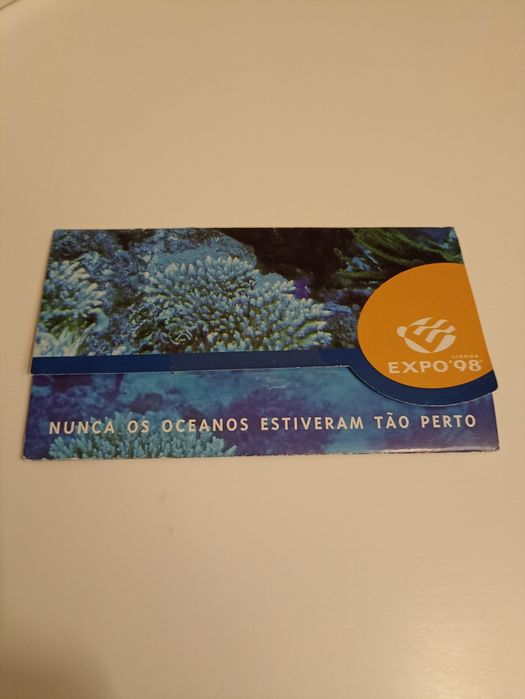 Bilhetes exposição Expo 98