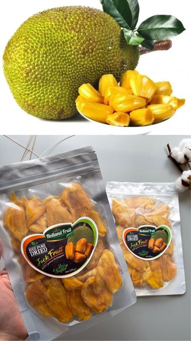 Екзотичні сухофрукти без цукру. Диня канталупа джекфрут імбир пітахайя